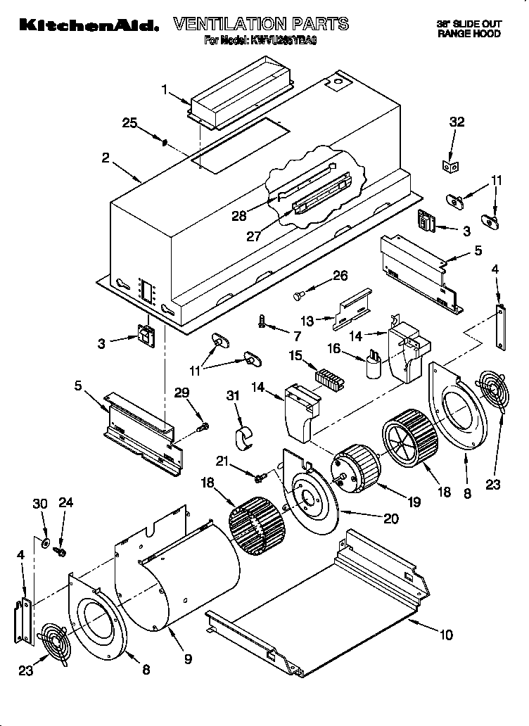 VENTILATION PARTS