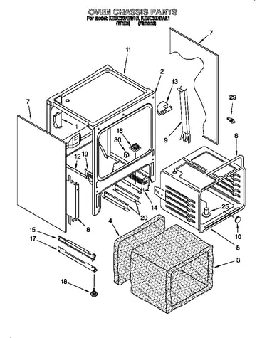 Oven chassis