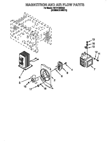 Magnetron and air flow