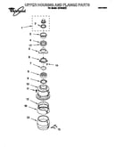 Upper housing and flange