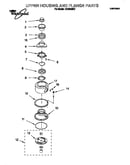 Upper housing and flange