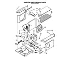 Whirlpool CA14WC50 airflow and control diagram