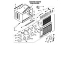 Whirlpool BHAC1400BS1 cabinet diagram