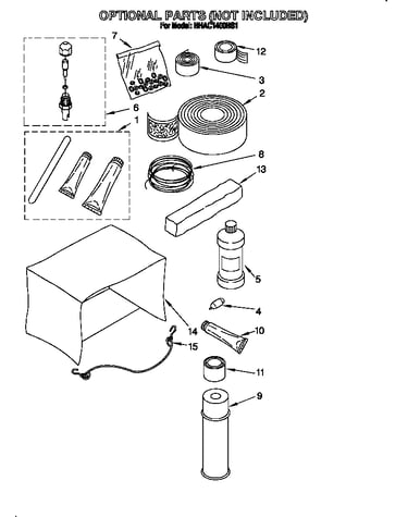Optional parts (not included)