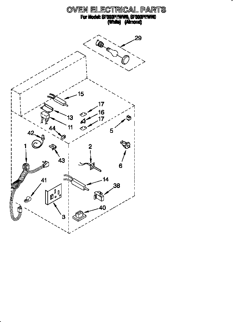 Oven electrical