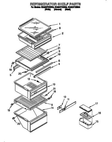Refrigerator shelf