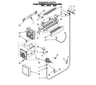 Whirlpool ED22DFXBN00 icemaker diagram