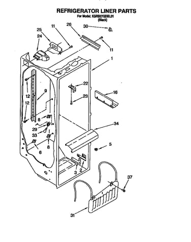 Refrigerator liner
