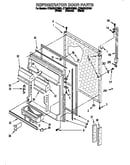 Refrigerator door