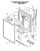 Refrigerator door
