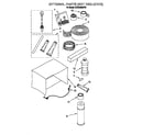 Whirlpool BHAC0500FS1 optional parts (not included) diagram