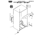 Roper RT12VKYEW01 cabinet diagram