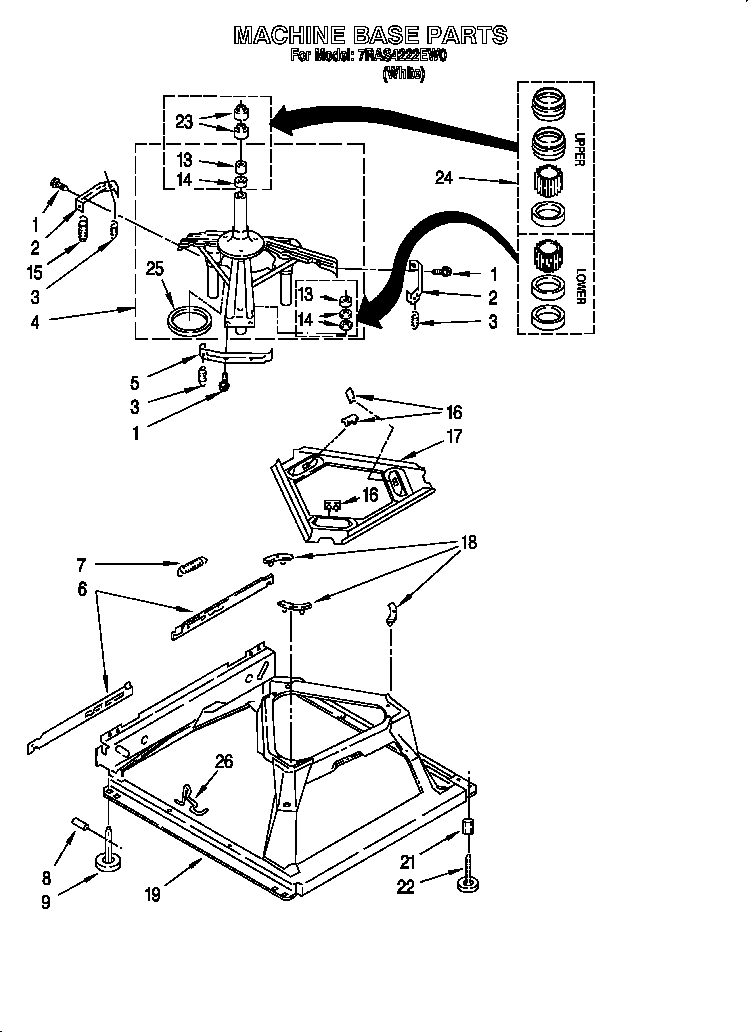 Machine base