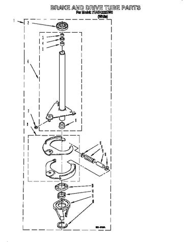 Brake & drive tube