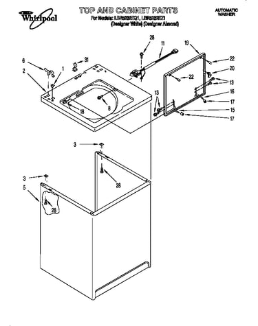 Top & cabinet