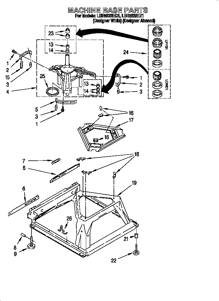 Machine base