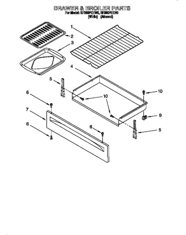 Drawer & broiler