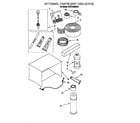 Whirlpool BHAC1830AS0 optional parts (not included) diagram