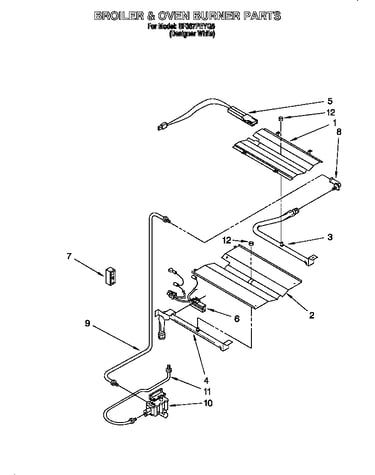 Broiler & oven burner