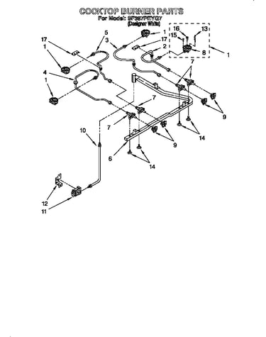 Cooktop burner