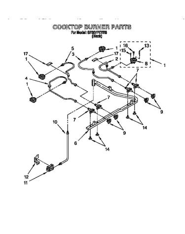 Cooktop burner