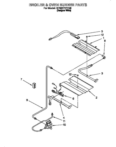 Broiler & oven burner