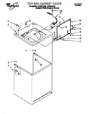 Top and cabinet