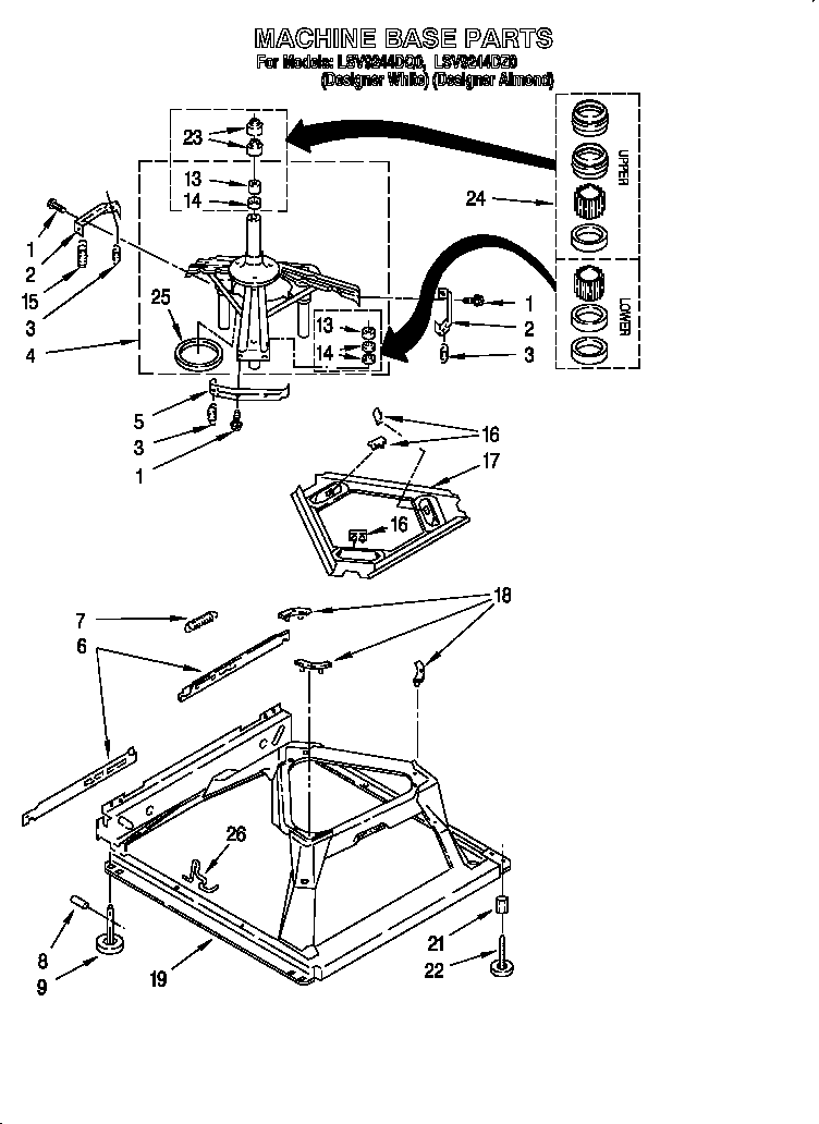 Machine base