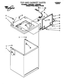 Top and cabinet