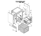 KitchenAid KESS300BAL0 oven chassis diagram