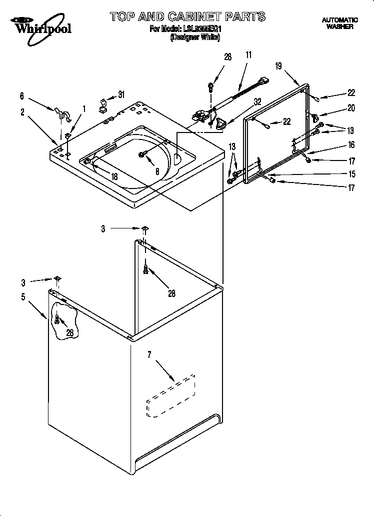 Parts diagram