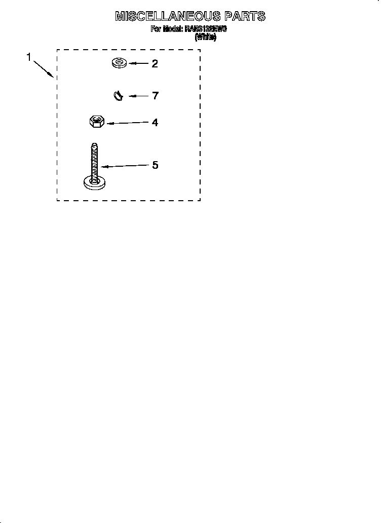 Parts diagram