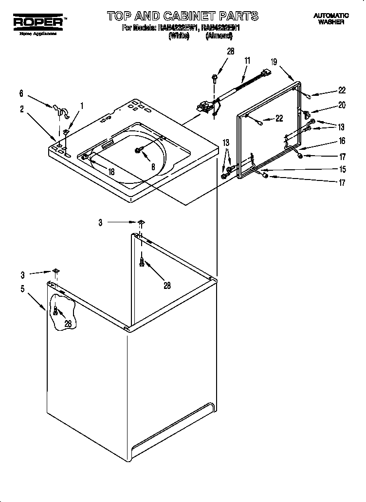 Parts diagram