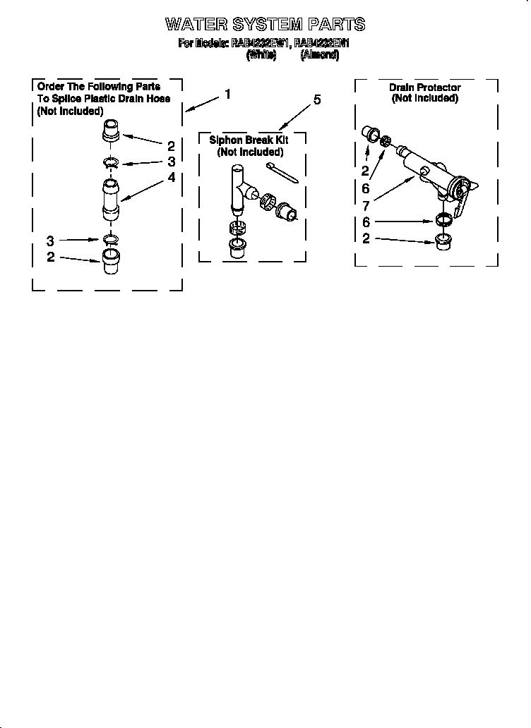 Parts diagram