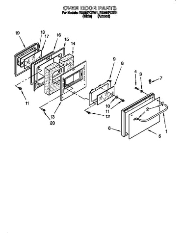 Oven door