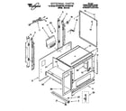 Whirlpool SF5140EYW4 cabinet parts diagram