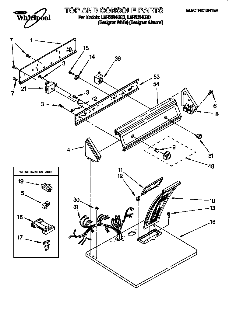 Parts diagram