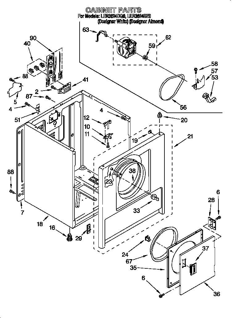 Parts diagram