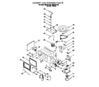 Whirlpool RMC275PDB2 cabinet and stirrer diagram