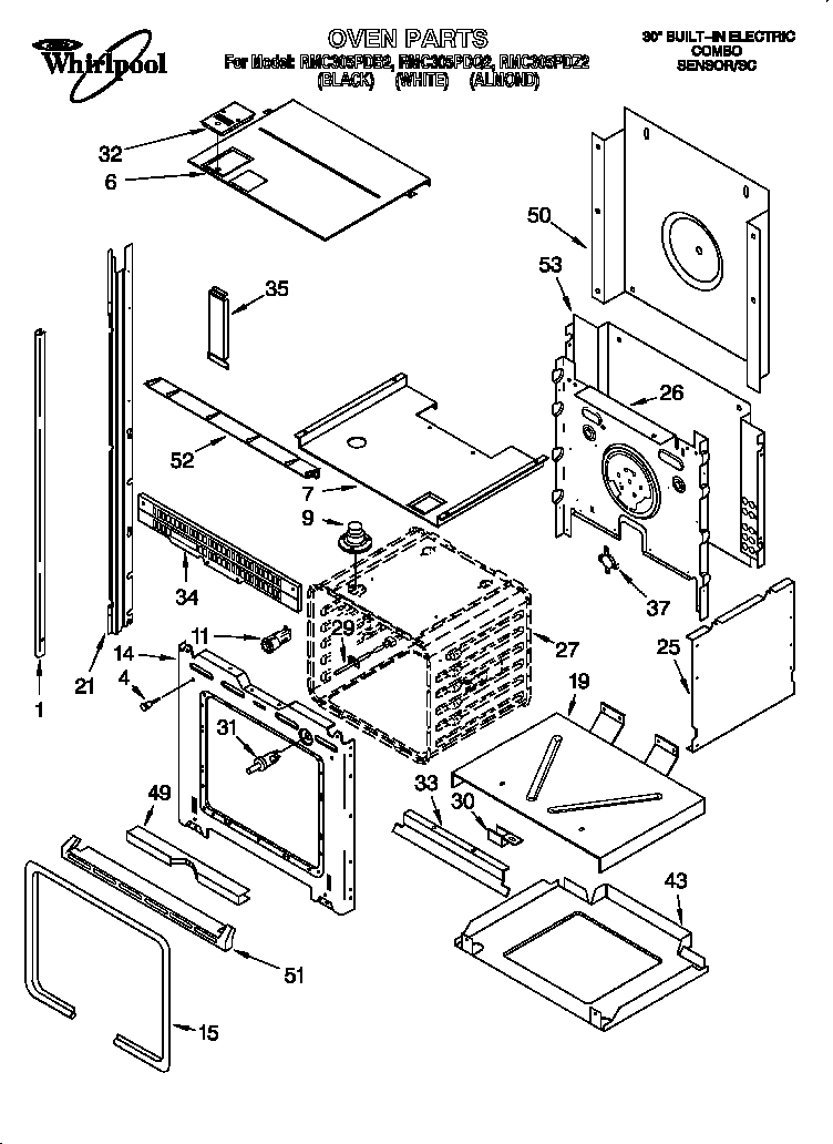 OVEN PARTS