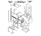 Whirlpool RMC305PDB2 oven parts diagram