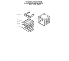 Whirlpool RMC305PDB2 internal oven diagram