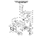 Whirlpool RMC305PDQ2 microwave parts diagram