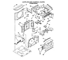 Whirlpool ACQ122XD1 air flow and control parts diagram