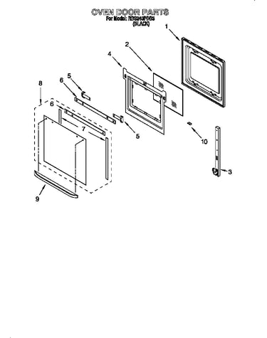 Oven door