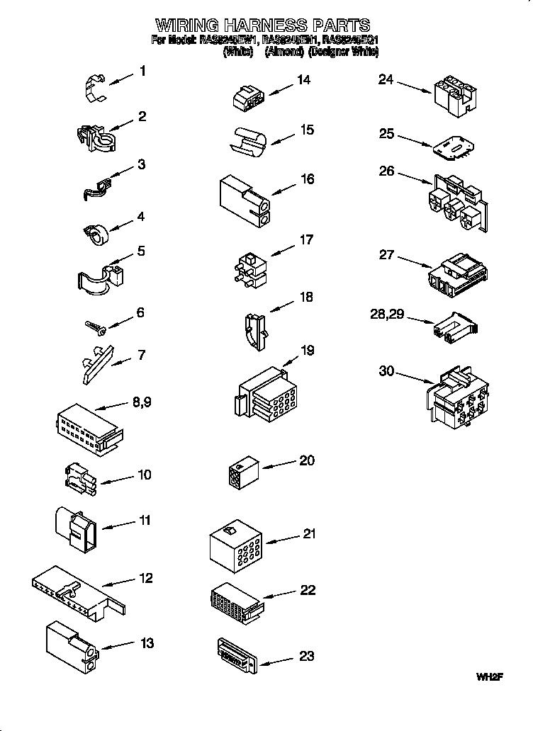 Parts diagram