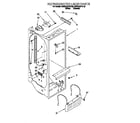 KitchenAid KSRS22QFWH00 refrigerator liner diagram