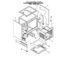 KitchenAid KGRT507BBL1 oven chassis diagram