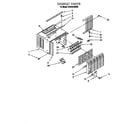 Whirlpool BHAC0700FS0 cabinet parts diagram