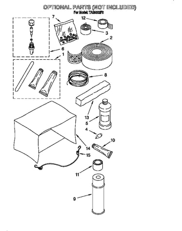 Optional parts (not included)
